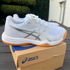 Kids Asics Upcourt Tennis Shoes